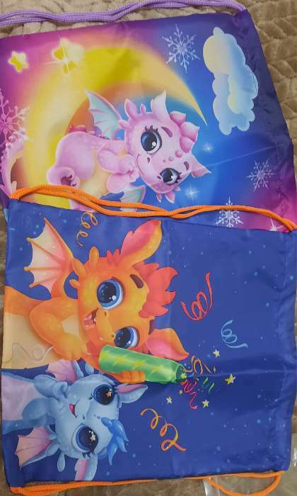 Фотография покупателя товара Мешок новогодний под сладости «Змея» (мягкий полиэстер, плотность 210D) 29×34 см - Фото 6