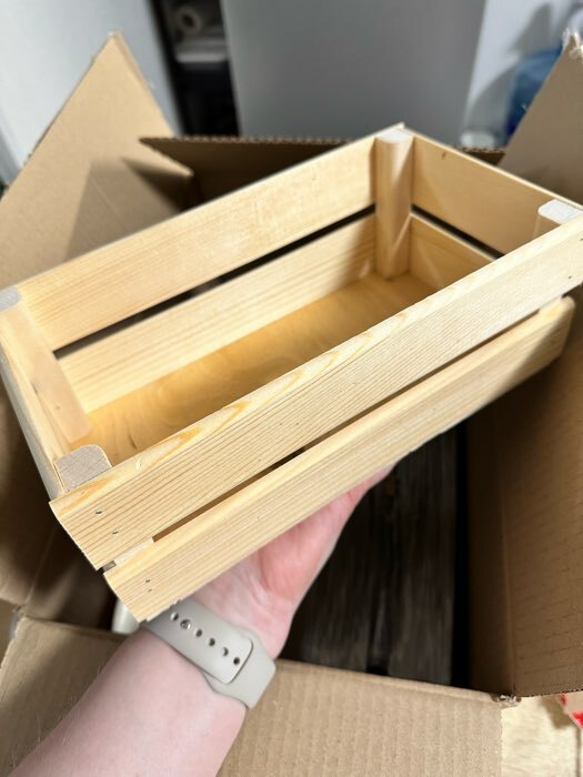 Фотография покупателя товара Кашпо деревянное 24.5×13.5×9 см "Двушка Лайт", двухреечное, белый Дарим Красиво - Фото 6