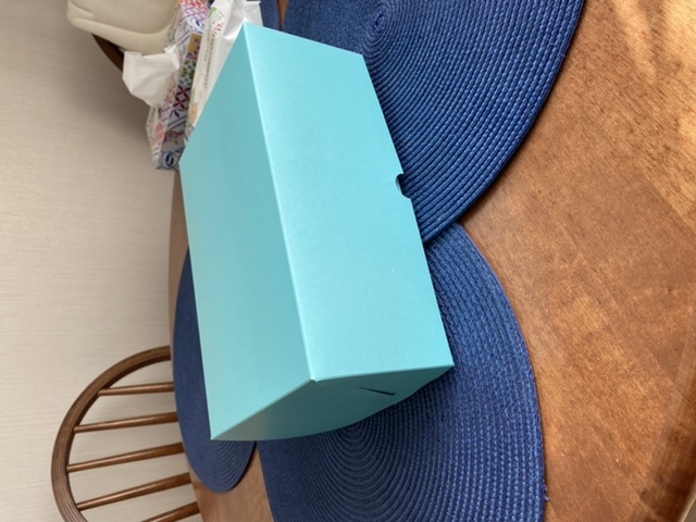 Фотография покупателя товара Упаковка на 6 капкейков, без окна, голубая, 25 х 17 х 10 см