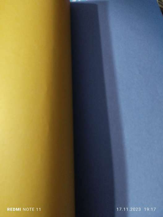 Фотография покупателя товара Бумага цветная, А4, 18 листов, 10 цветов, немелованная, односторонняя, на скрепке, 48 г/м², Минни Маус