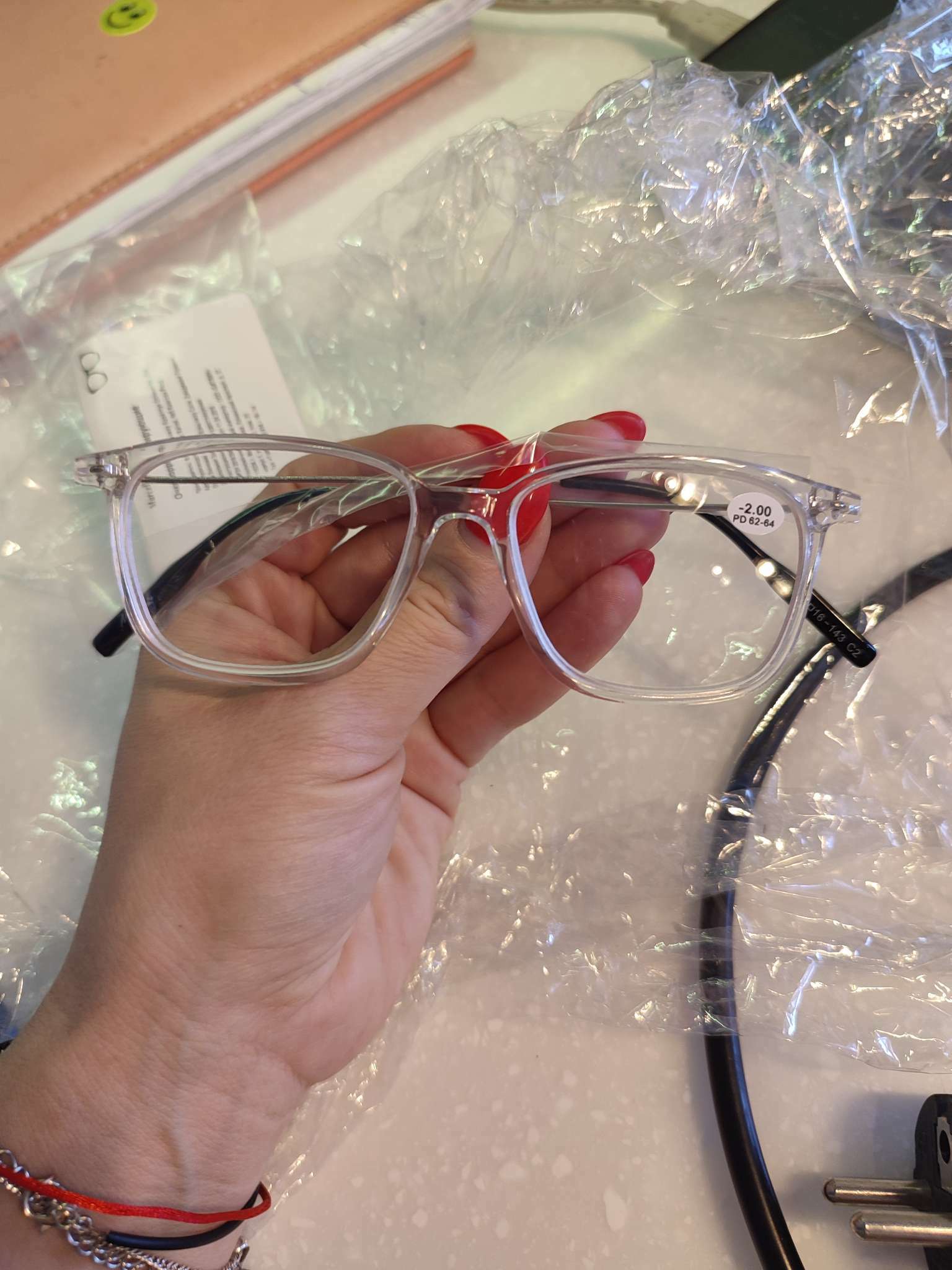 Фотография покупателя товара Готовые очки GA0267,+1, чёрные - Фото 2