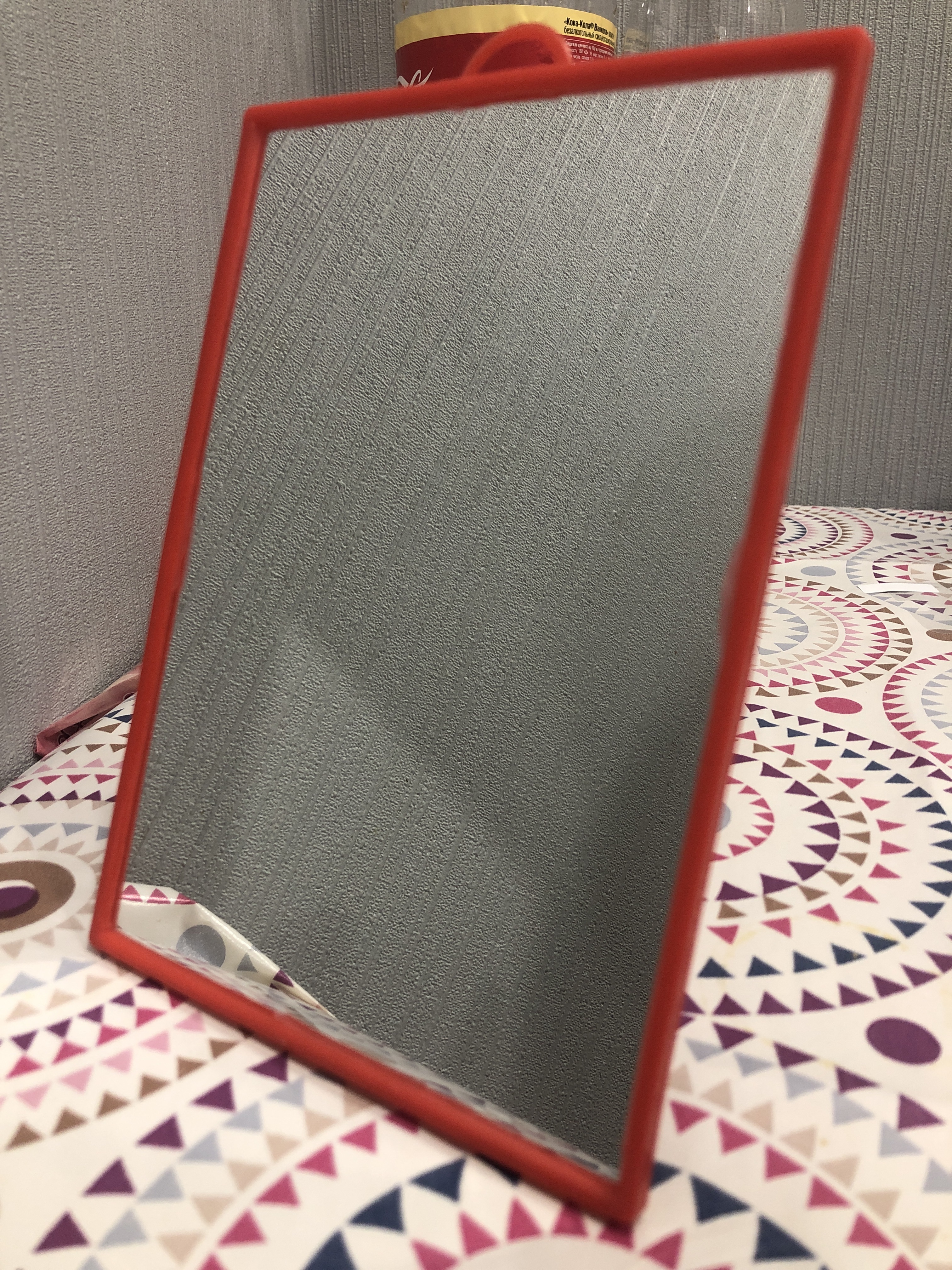 Фотография покупателя товара Зеркало настольное - подвесное, зеркальная поверхность 11 × 16 см, цвет МИКС - Фото 11