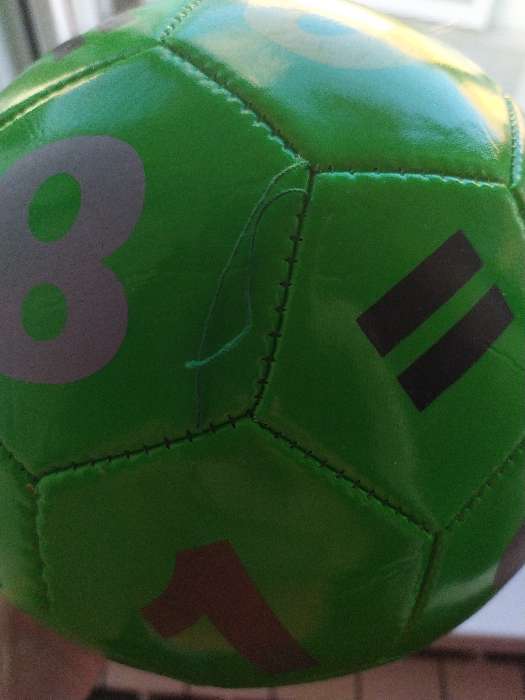Фотография покупателя товара Мяч футбольный ONLYTOP, ПВХ, машинная сшивка, 32 панели, р. 5, цвета МИКС
