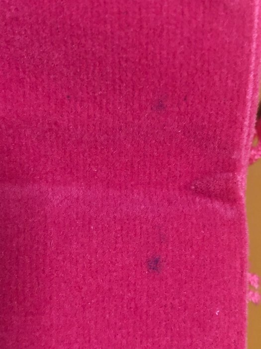 Фотография покупателя товара Мешочек бархатный, 7×9 см, цвет ярко-розовый - Фото 2