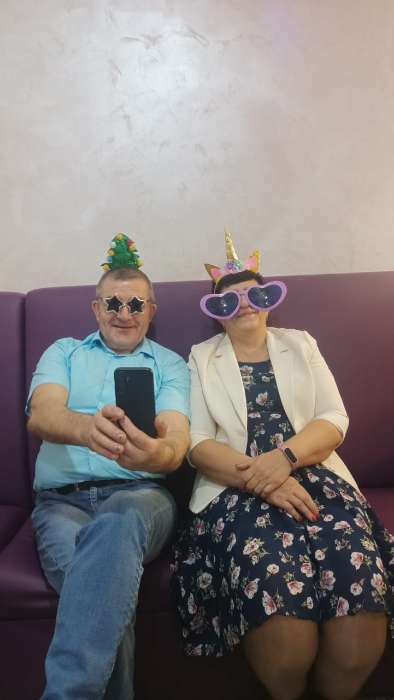 Фотография покупателя товара Очки-гиганты «Сердечки», цвета МИКС - Фото 2