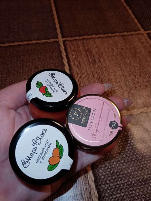 Фотография покупателя товара Медовый мусс «Марь&Яжъ», с кедровыми орешками, 30 г - Фото 14