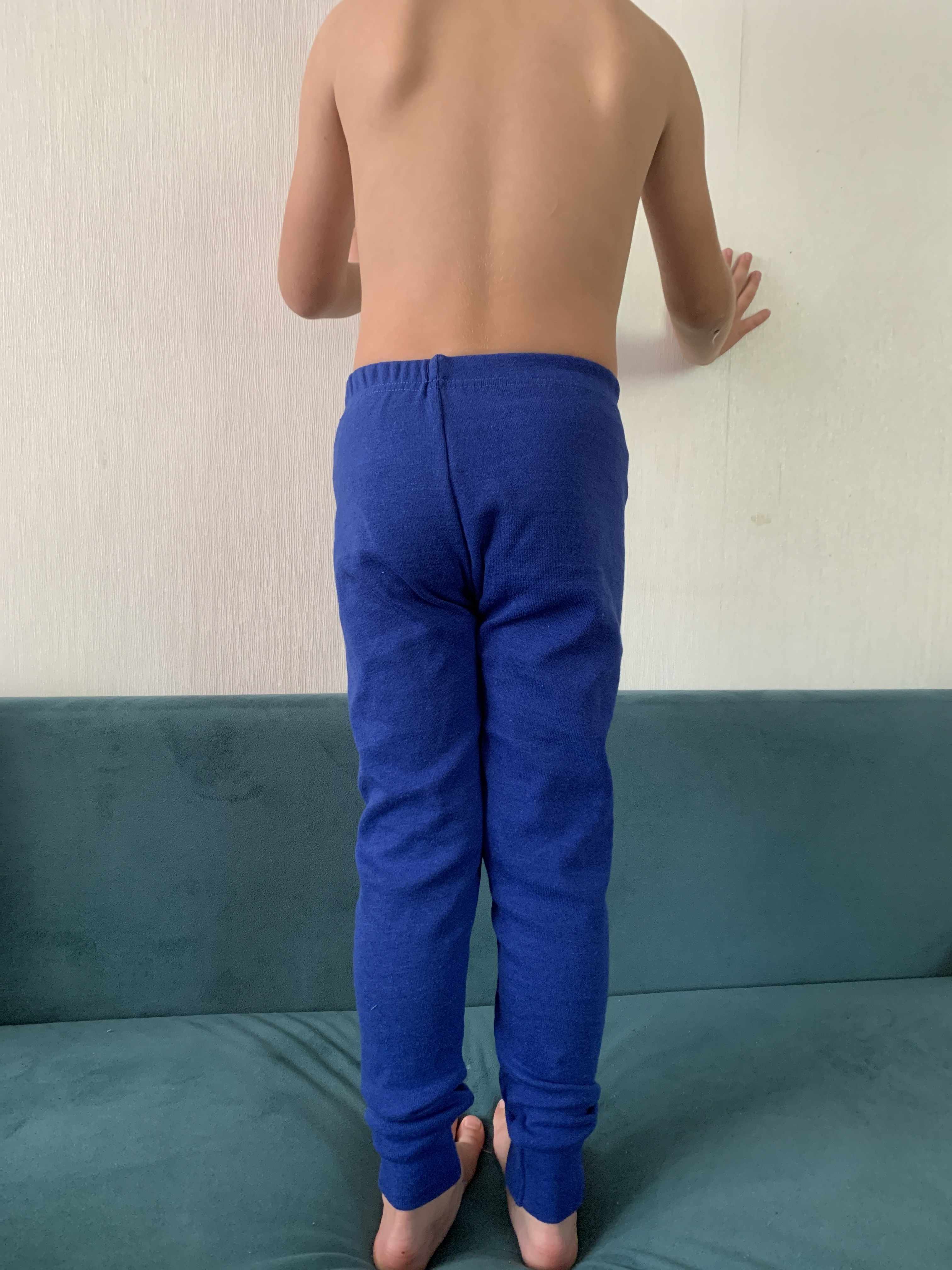 Фотография покупателя товара Кальсоны для мальчика (термо), цвет тёмно-синий, рост 128 см (34) - Фото 4