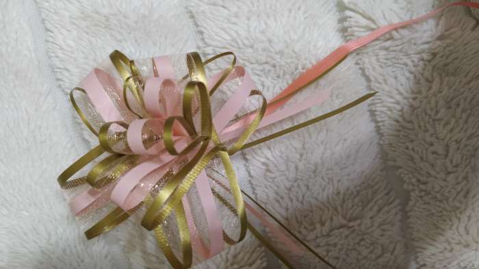 Фотография покупателя товара Подарочный Бант - бабочка № 2.5, синий, для упаковки подарков - Фото 5