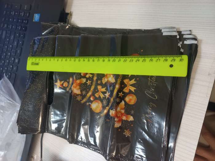 Фотография покупателя товара Пакет "Ёлка желаний", полиэтиленовый с вырубной ручкой, 20х30 см, 30 мкм