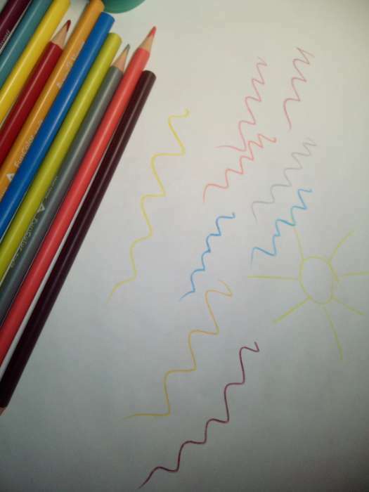 Фотография покупателя товара Карандаши цветные 36 цветов Funcolor пластиковые, МИКС - Фото 2