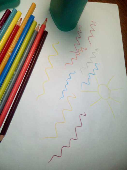 Фотография покупателя товара Карандаши цветные 36 цветов Funcolor пластиковые, МИКС - Фото 3