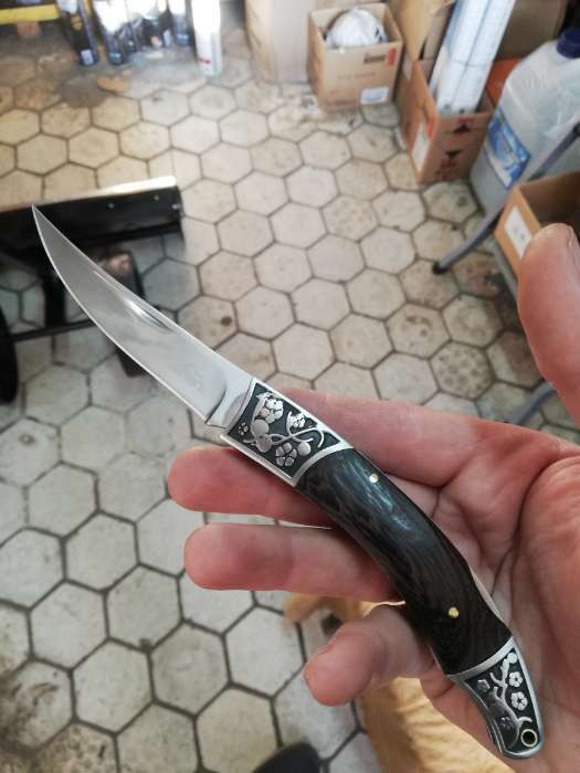 Фотография покупателя товара Нож складной "Щука" 21,4см, клинок 92мм/2,6мм - Фото 1