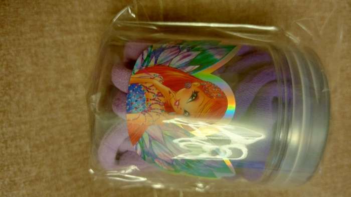 Фотография покупателя товара Набор резинок для волос в банке, 20 шт, фиолетовые "Блум", WINX - Фото 3