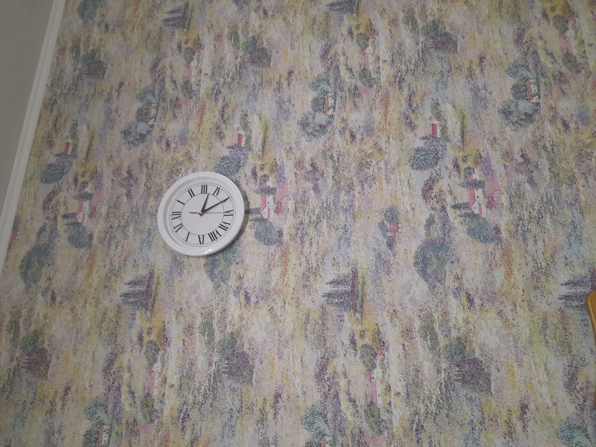 Фотография покупателя товара Часы настенные "Классика", римские цифры, белый обод, 28х28 см