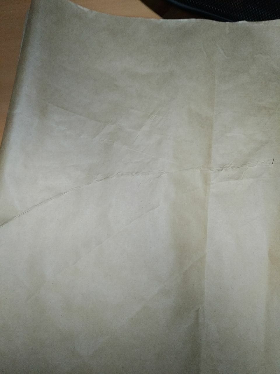 Фотография покупателя товара Бумага упаковочная крафт" Эконом", 0,7 х 10 м,70 гр