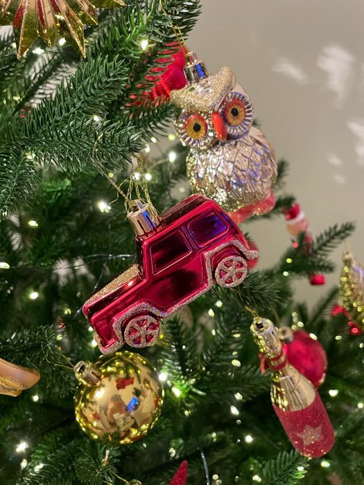 Фотография покупателя товара Ёлочные игрушки 3 шт. «Зимнее волшебство. Драйв» пластик, 7.5×3.5 см, МИКС - Фото 9