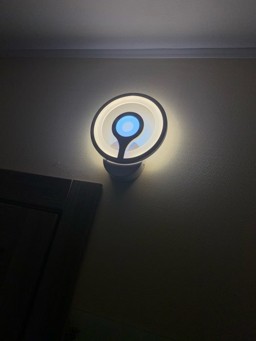 Фотография покупателя товара Бра «Антураж» 1×11 Вт LED 3000К/6000К 23×19×5 см - Фото 3