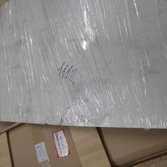 Фотография покупателя товара Витрина из ЛДСП 90×40×200 см, цвет белый, стенка ХДФ