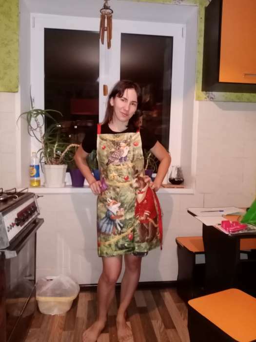 Фотография покупателя товара Фартук новогодний «Этель» Noble Christmas 60×70 см, 100% хлопок, саржа 190 г/м² - Фото 8