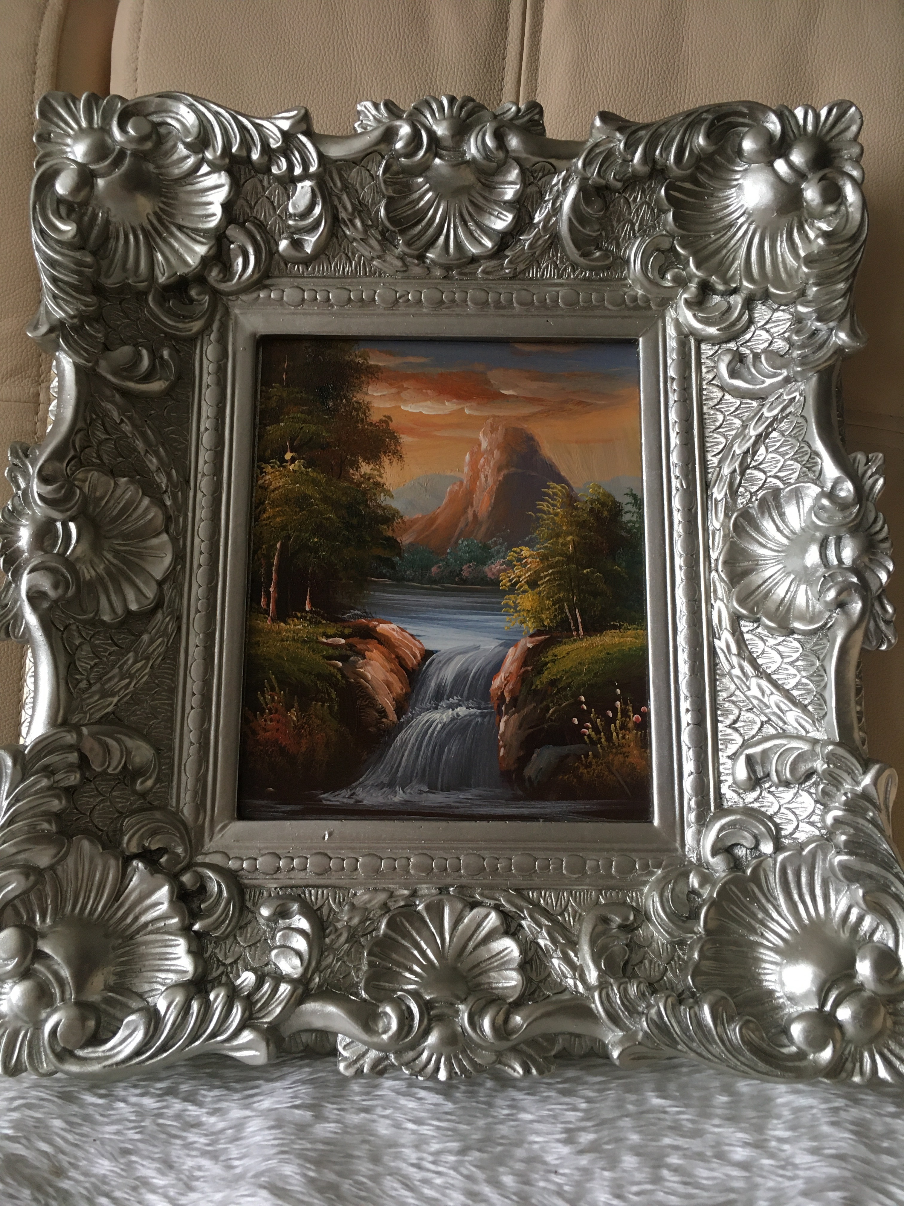 Фотография покупателя товара Картина "Лесной водопад", 7 × 38 × 43 см - Фото 1