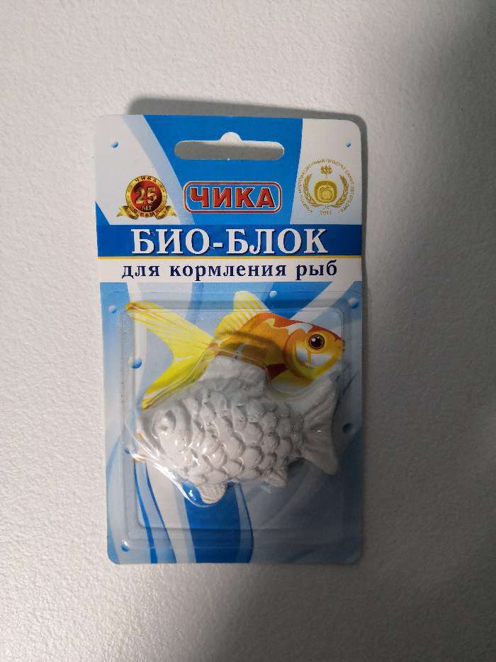 Фотография покупателя товара Био-блок "Чика" для рыб - Фото 1
