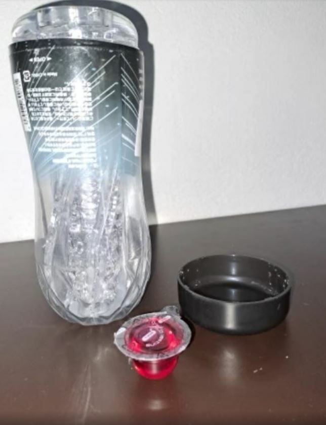 Фотография покупателя товара Мастурбатор GALAKU CUP Midnight, в жестком корпусе, гелевый силикон