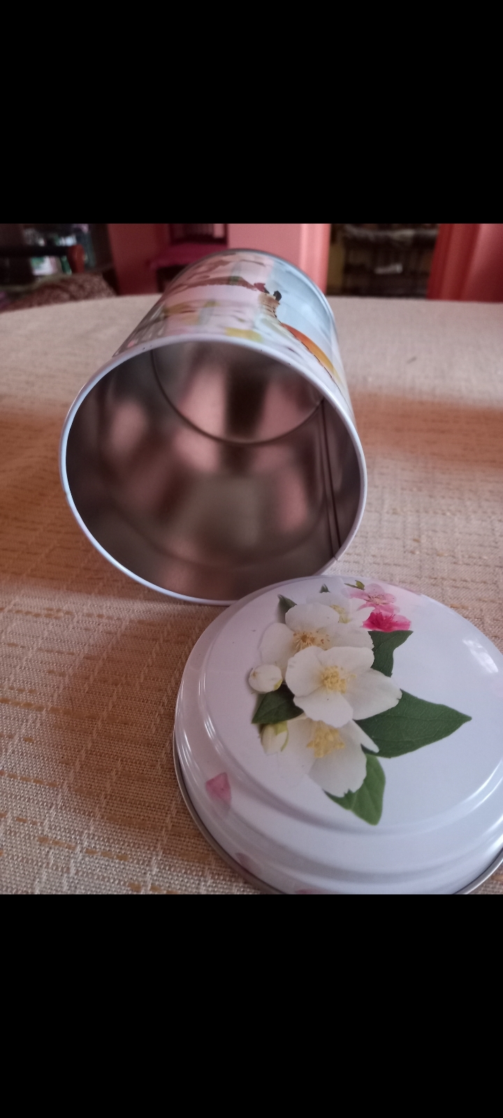 Фотография покупателя товара Банка для сыпучих продуктов «Чайная церемония», 1,1 л, 9,9×14,5 см