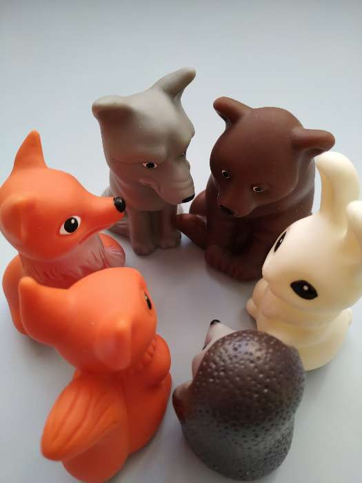 Фотография покупателя товара Набор резиновых игрушек «Животные леса» - Фото 10