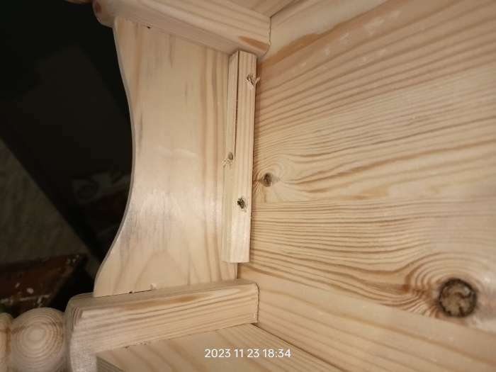 Фотография покупателя товара Табурет деревянный "Классика", 30×30×45см, из сосны - Фото 2