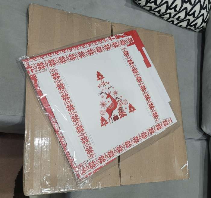 Фотография покупателя товара Складная коробка «Скандинавия», 31,2 х 25,6 х 16,1 см, Новый год - Фото 11