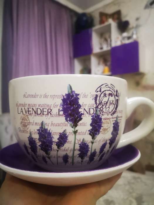 Фотография покупателя товара Горшок для цветов «Эмма», 1.3 л, 19×15×10 см, керамика, с поддоном, белый, розовый, Greengo - Фото 7