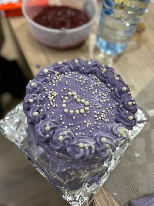 Фотография покупателя товара Краситель пищевой гелевый водорастворимый для десертов: фиолетовый, 10 мл. - Фото 3