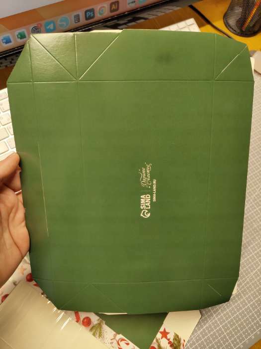 Фотография покупателя товара Коробка складная «Поздравляю!», 20 × 12 × 4 см - Фото 6