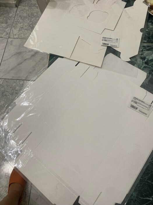 Фотография покупателя товара Упаковка под 4 капкейка с окном, белая, 16 х 16 х 10 см - Фото 18