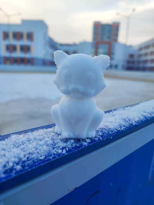 Фотография покупателя товара Снежколеп «Котёнок», цвета МИКС