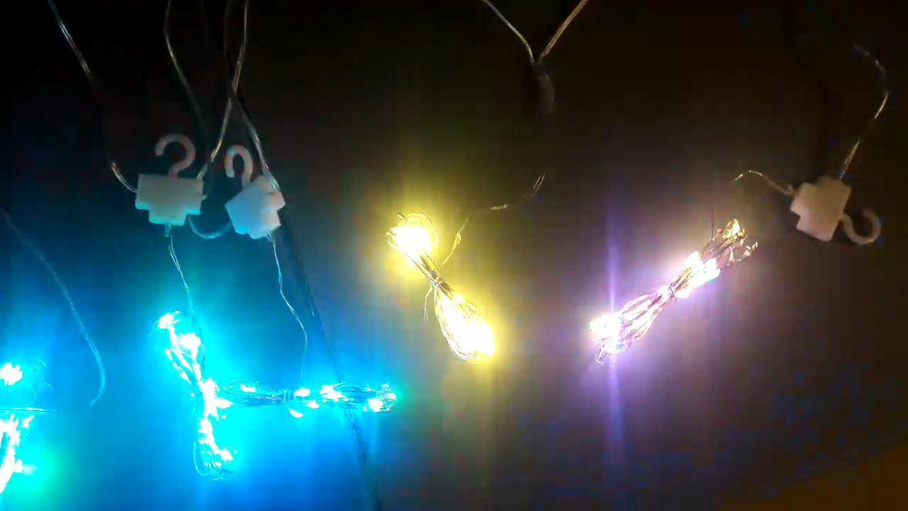 Фотография покупателя товара Гирлянда «Занавес» 2.8 × 3 м роса на крючках, с пультом, IP20, серебристая нить, 300 LED, свечение мульти, 8 режимов, USB - Фото 32