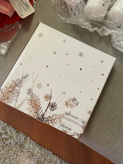 Фотография покупателя товара Тарелка фарфоровая глубокая Доляна «Рождество», 260 мл, d=20 см, цвет белый - Фото 12