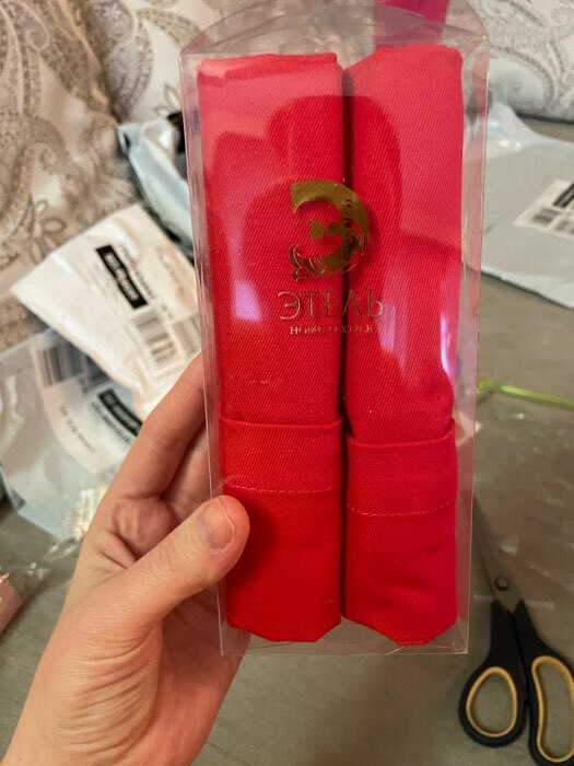 Фотография покупателя товара Набор салфеток «Этель» 40х40 см- 2 шт - Фото 1