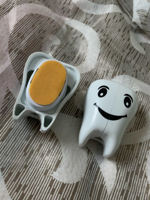 Фотография покупателя товара Набор футляров для зубных щёток QLux, 2 шт, цвет МИКС - Фото 3