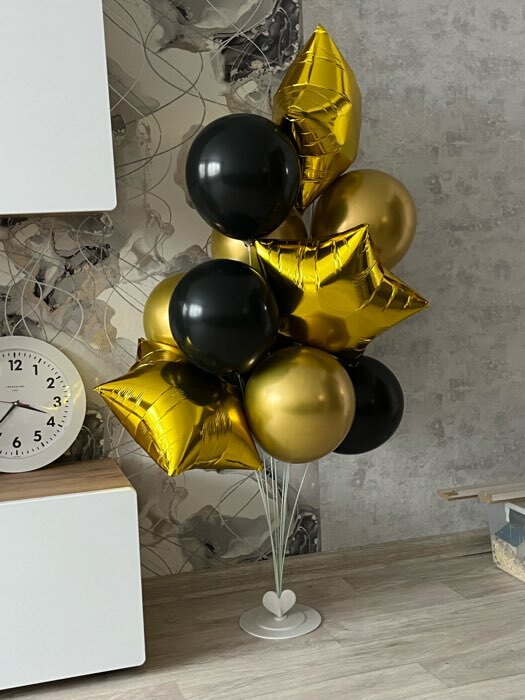 Фотография покупателя товара Воздушные шары латексные 12", пастель, 50 шт., сиреневые - Фото 25