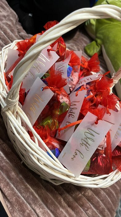 Фотография покупателя товара Мешочек подарочный органза бордовый «Бордо», с шильдиком, 10×12 см ±1.5 см - Фото 1