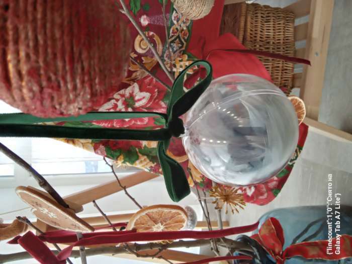 Фотография покупателя товара Заготовка - подвеска, раздельные части «Шар», диаметр собранного: 12 см - Фото 7