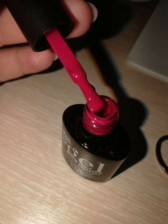 Фотография покупателя товара Гель-лак для ногтей трёхфазный LED/UV, 10мл, цвет В1-053 неоновый розовый - Фото 217