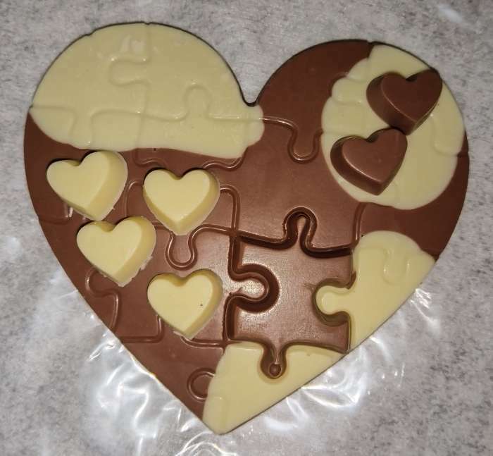 Фотография покупателя товара Форма для шоколада «Сердце», 21 х 14 см - Фото 2