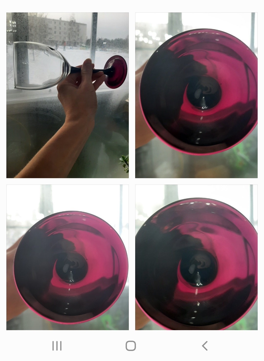 Фотография покупателя товара Набор стеклянных бокалов для вина «Домино», 250 мл, 6 шт - Фото 1