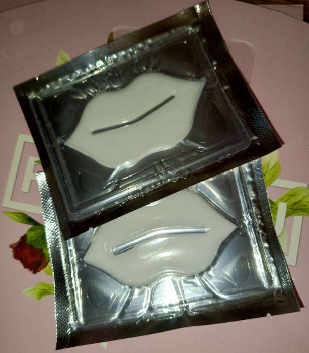 Фотография покупателя товара Патч для губ с кристаллами серебра - Фото 4