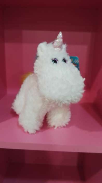 Фотография покупателя товара Мягкая игрушка «Единорог» , 23 см, цвет белый - Фото 1