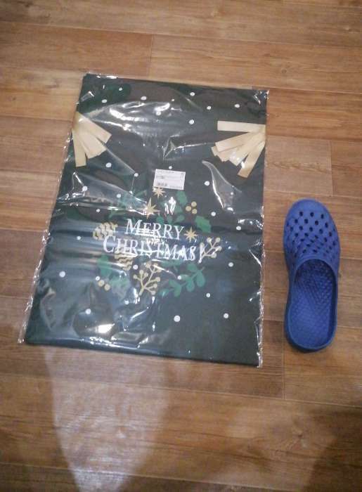 Фотография покупателя товара Мешок подарочный новогодний «Рождество», 40×56 см - Фото 6