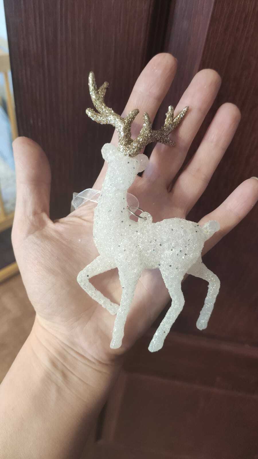 Фотография покупателя товара Ёлочная игрушка «Зимнее волшебство. Морозная снежинка», 13 см, белый - Фото 22