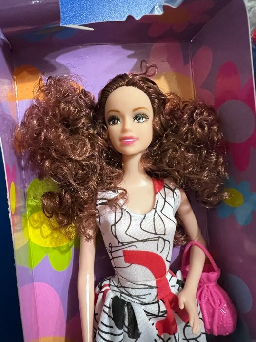 Фотография покупателя товара Кукла-модель «Ася» в платье - Фото 1